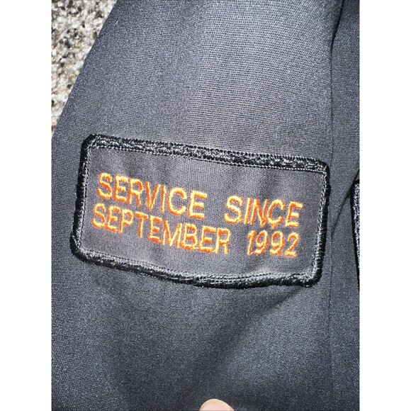 90s Jacket Snap Mens L Patch Logo Schneider National With Linner CHUCK - Picture 4 of 10